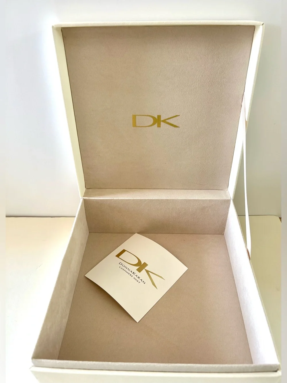 Donna Karan Accessory Box - Cream White